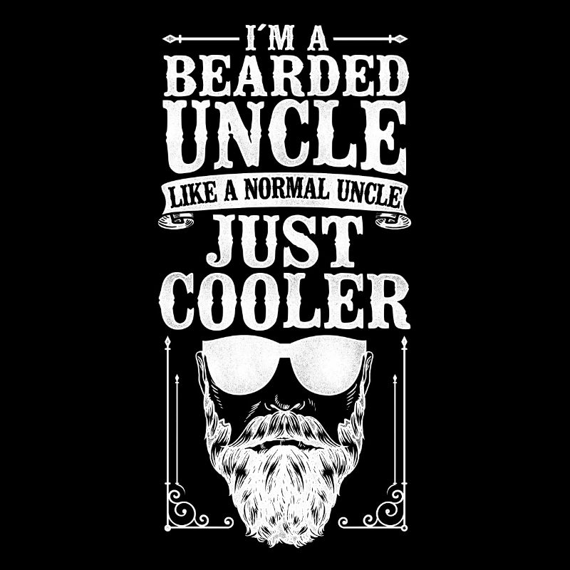 Beard Lover Bearded Man Uncle I'm