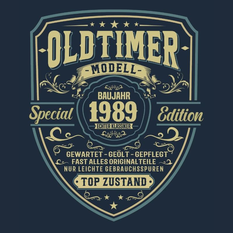 Nostalgisches Geschenk '89er Oldtimermodell