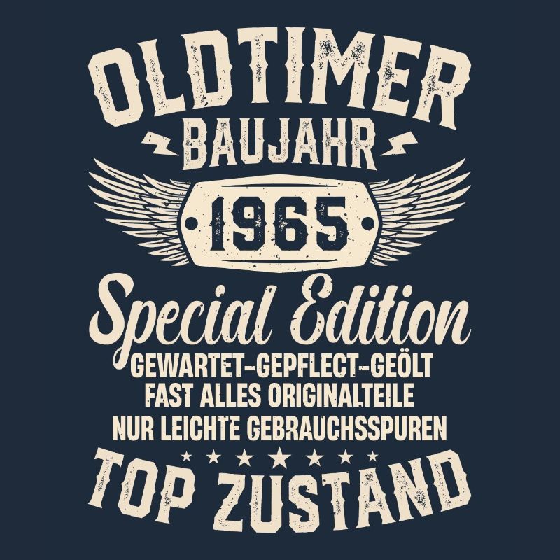 Vintage Oldtimer Geburtstagsgeschenk 1965