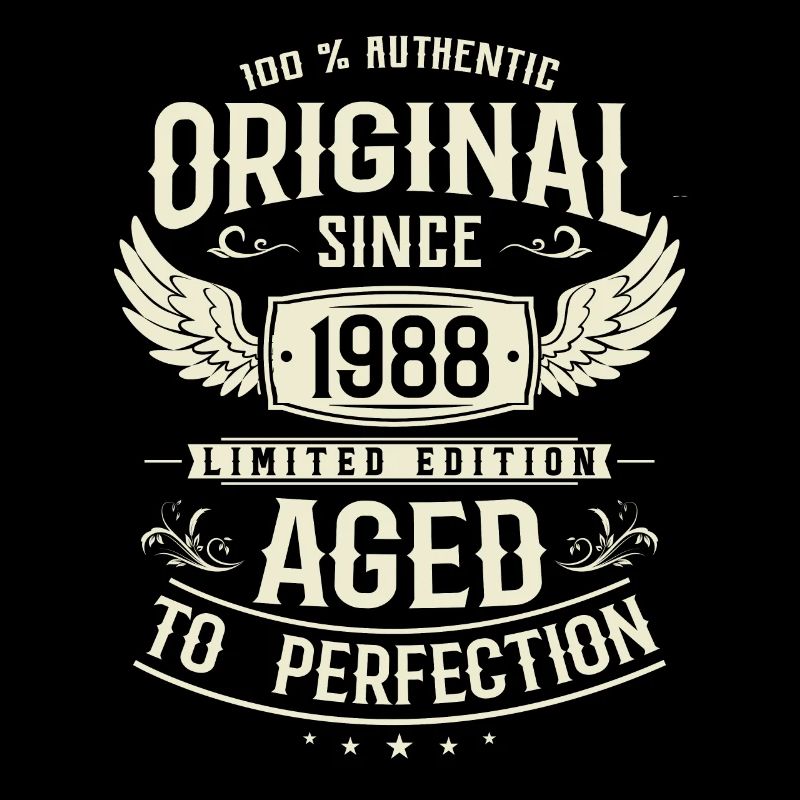 Vintage Original since 1988 Gift