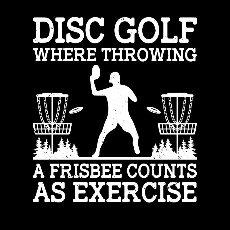 Disc Golf Player Disc Golfer Frisbee Player Par Pu
