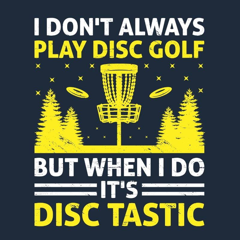 Disc Golf Player Disc Golfer Frisbee Player Par Pu