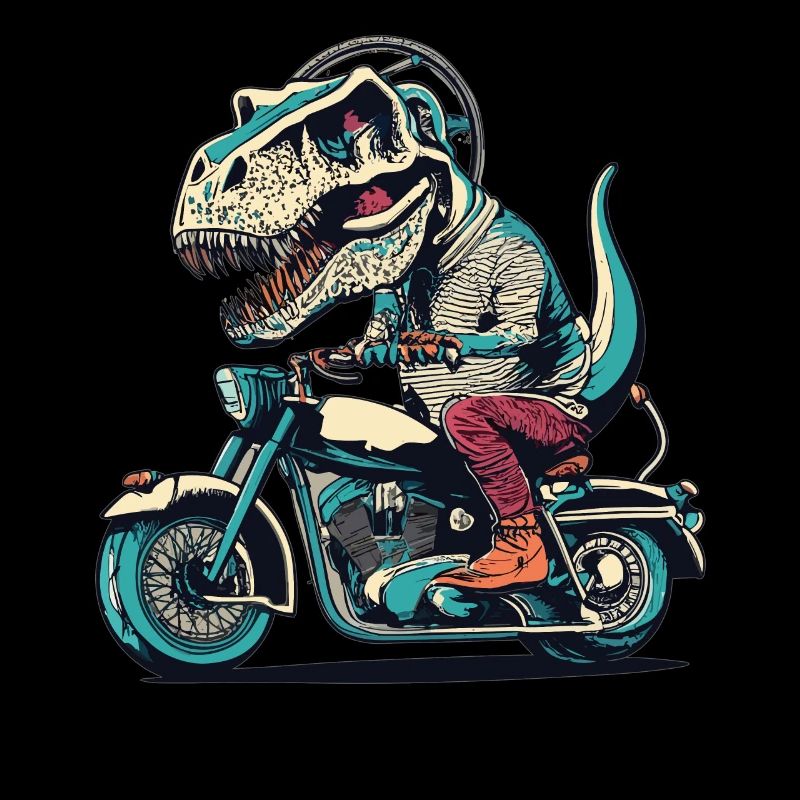 T-Rex Biker - Eine urzeitliche Fahrt