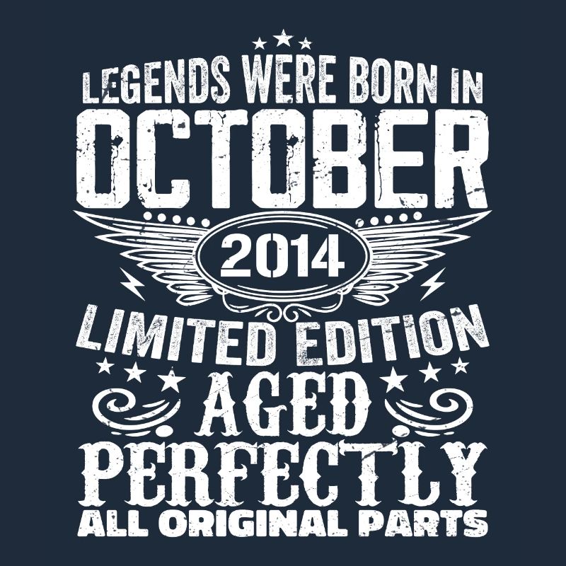 Legends are born in October 2014 - 2014