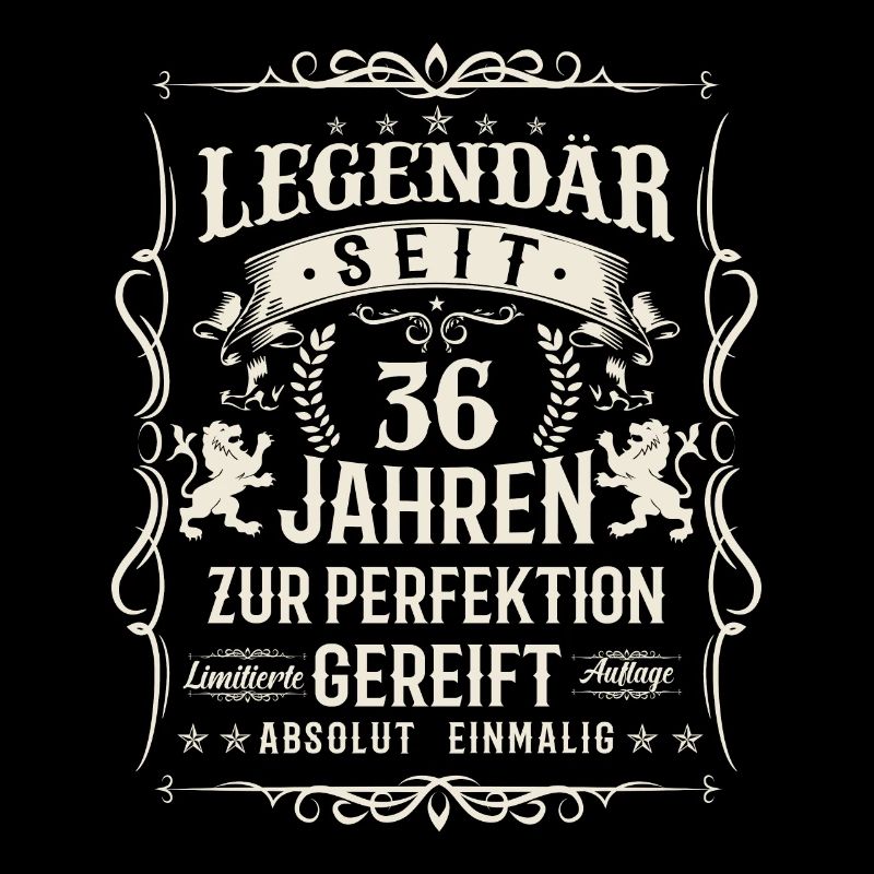 Legendäres Geburtstagsgeschenk 36 Jahre