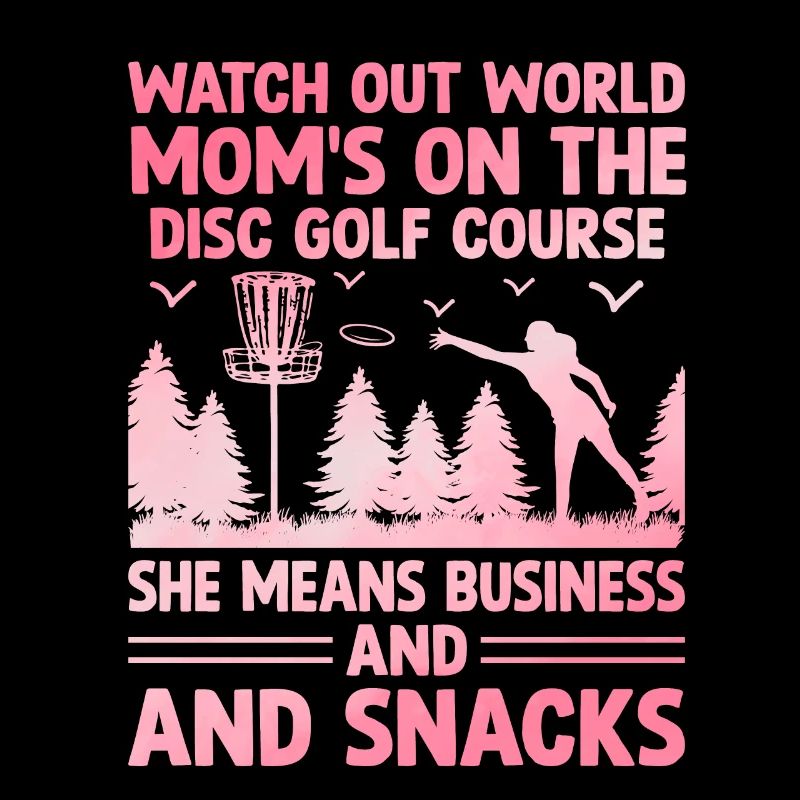 Disc Golf Player Disc Golfer Frisbee Player Par Pu