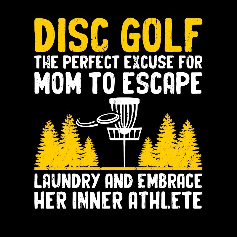 Disc Golf Player Disc Golfer Frisbee Player Par Pu