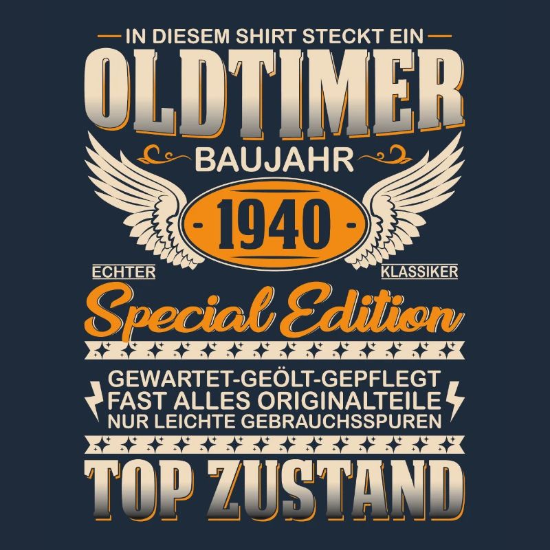 1940 Oldtimer Geschenk