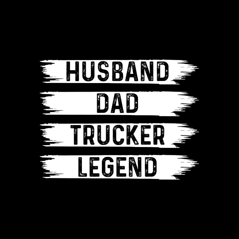 Ehemann Vater Trucker Legende