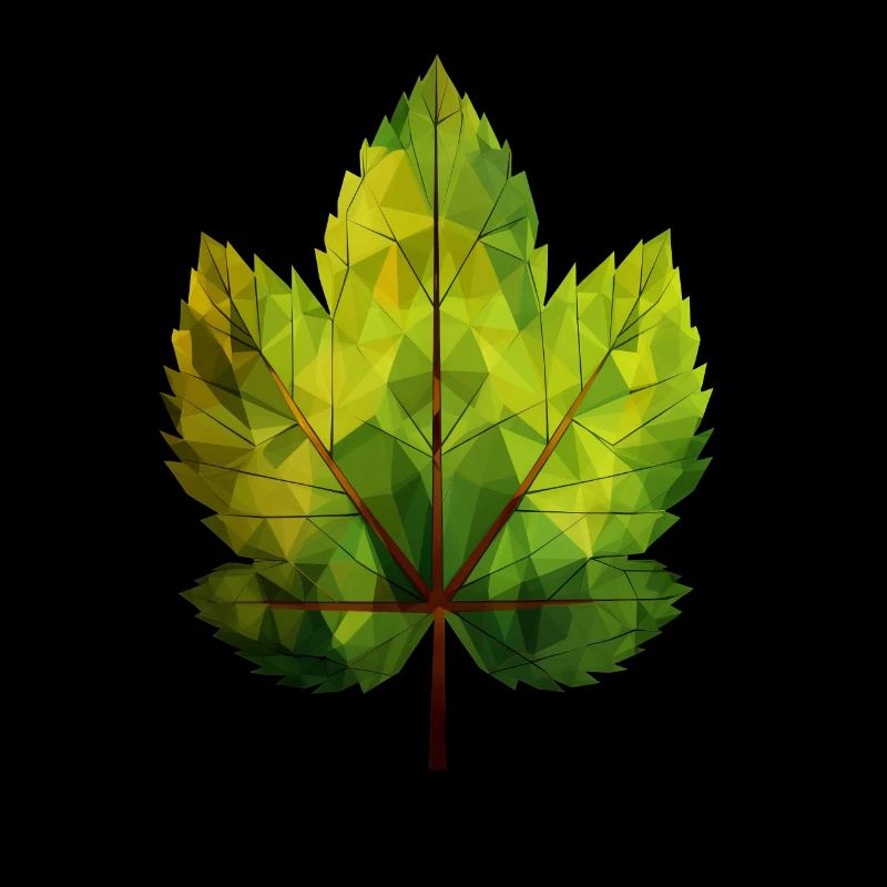 Chestnut magic: tree and leaf in harmony