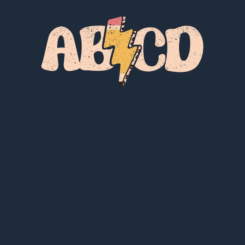 ABCD Lightning Leopard Pencil 100th Day School