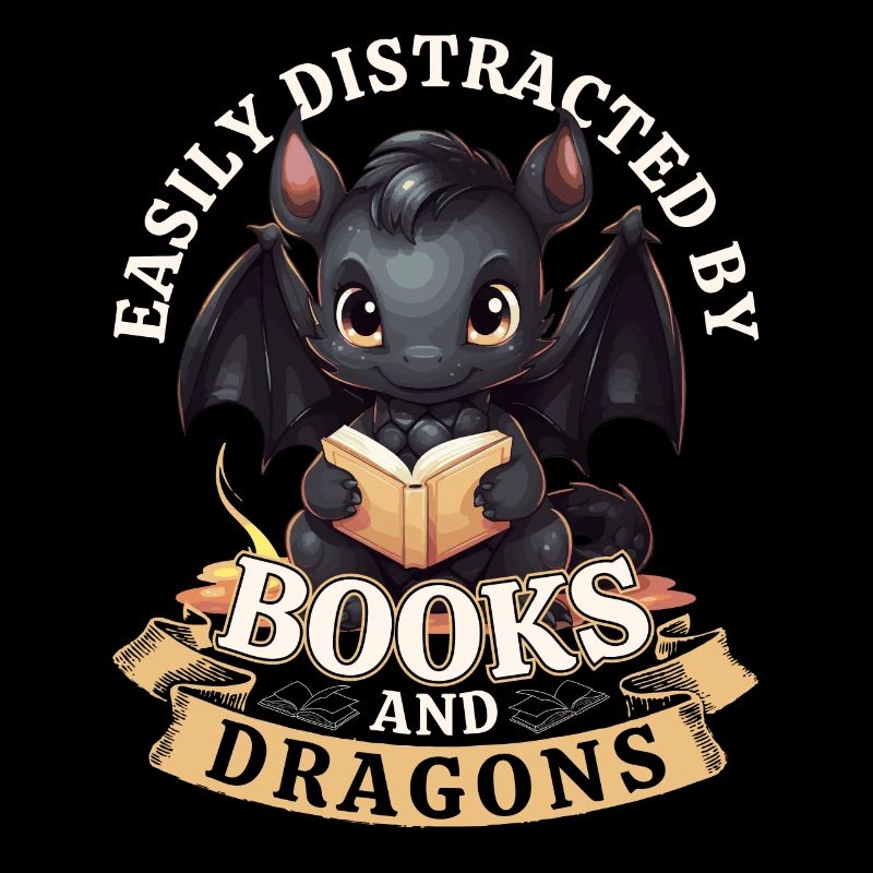 Easily Distracted By Books And Dragons: Drachen