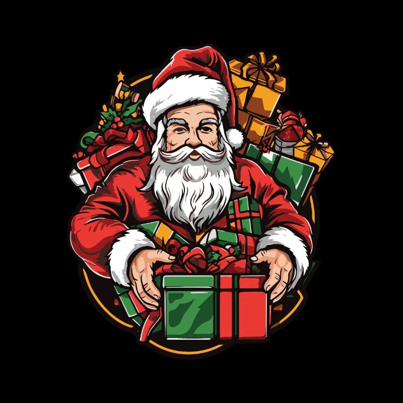 Weihnachtsmann Geschenke