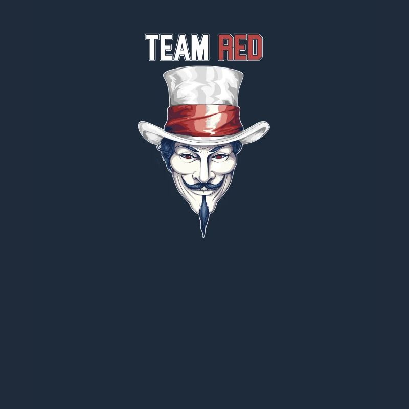White Hat Pride: Team Red Hackathon Emblem