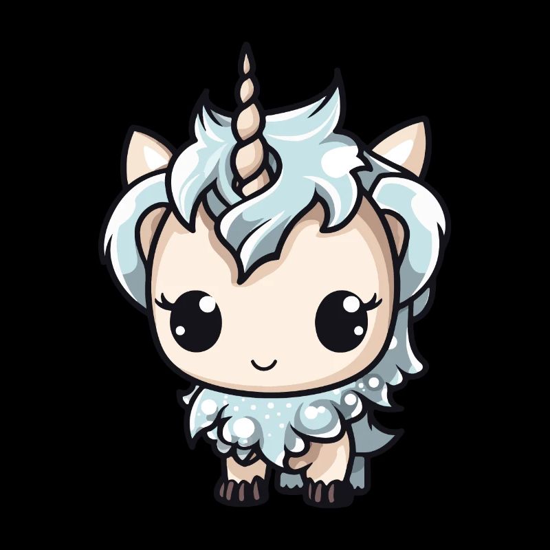 Einhorn Niedlich Baby Comic