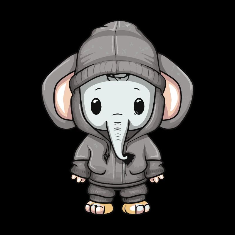 Elephant Winter Comic
