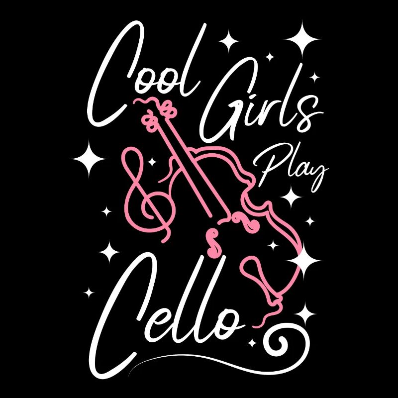 Des filles cool jouent du violoncelle