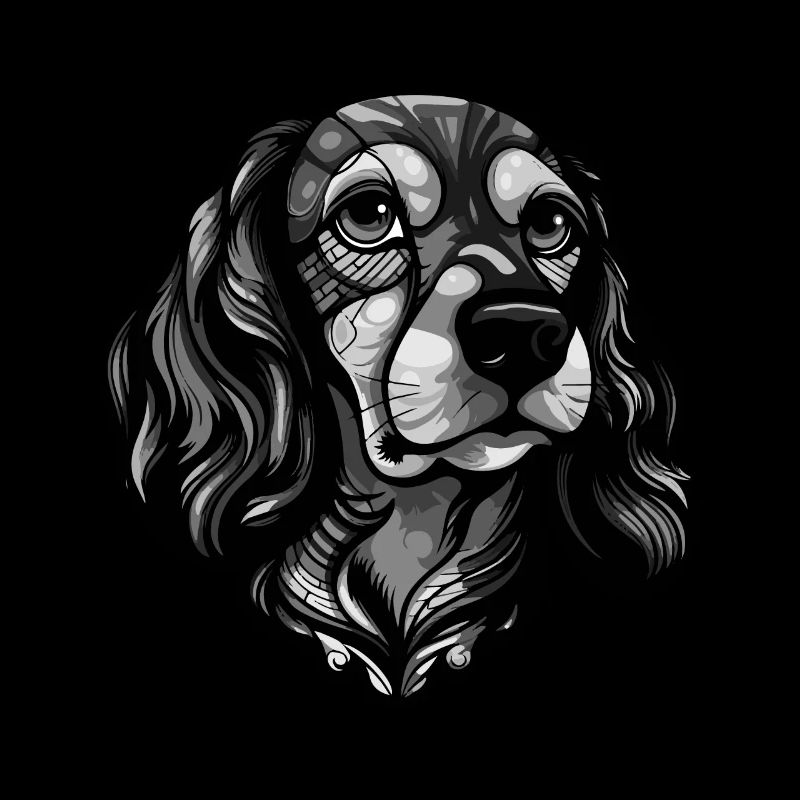 Teckel Tête De Chien Portrait Teckel