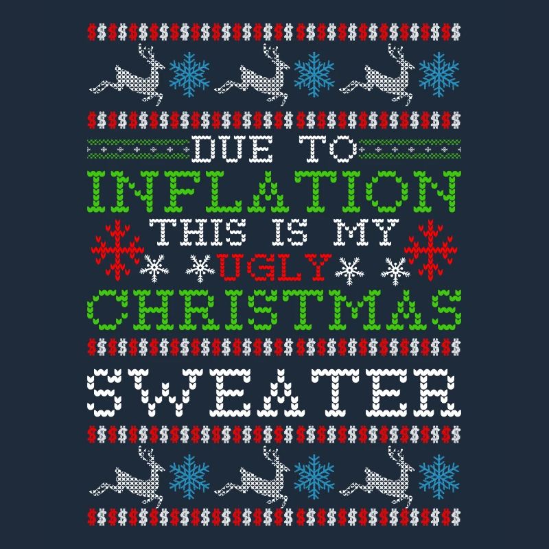 En raison de l’inflation - Pull de Noël moche