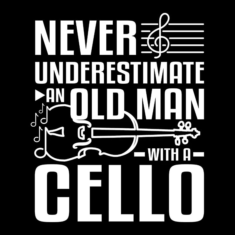 Never underestimate an old man with a cello