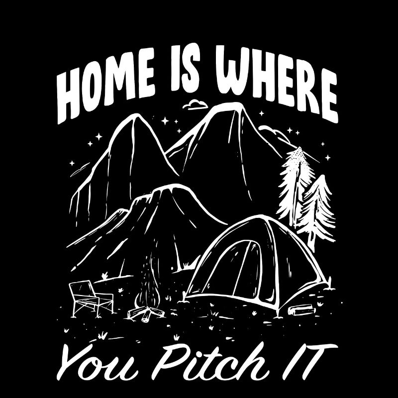 Camping campfire Spruch