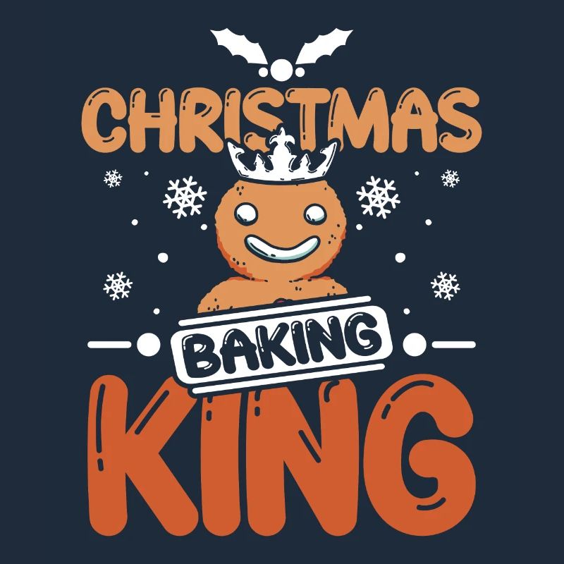 Roi de la cuisson des biscuits de Noël