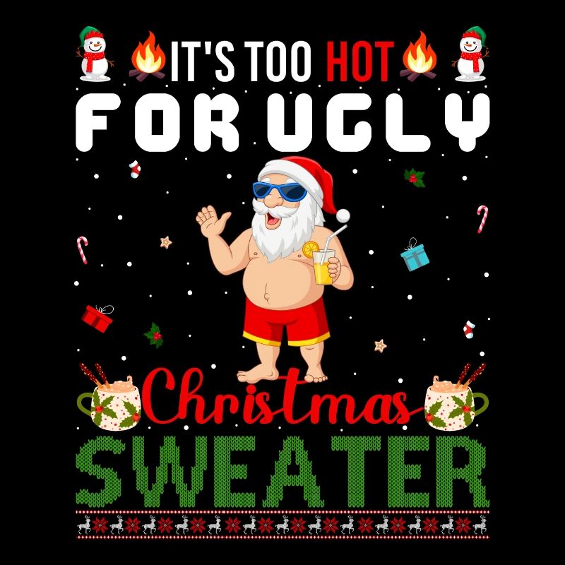 Il fait trop chaud pour les pulls de Noël moches