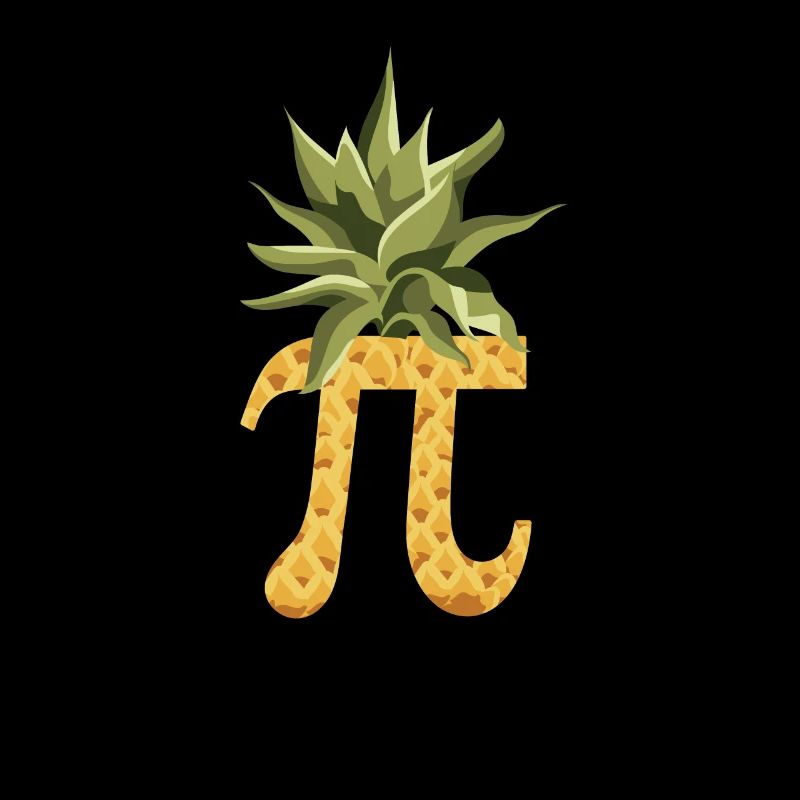 Pineapple Lover Funny Pi Day Pi-Neapple Teacher