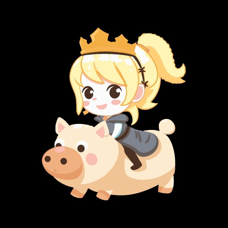 Conte de fées de princesse cochon