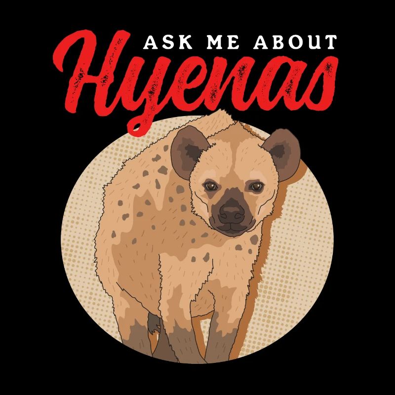 Hyäne Hyänen Tüpfelhyäne Geschenk