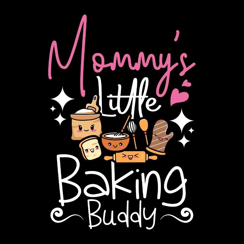 Children Mommy's little baking buddy