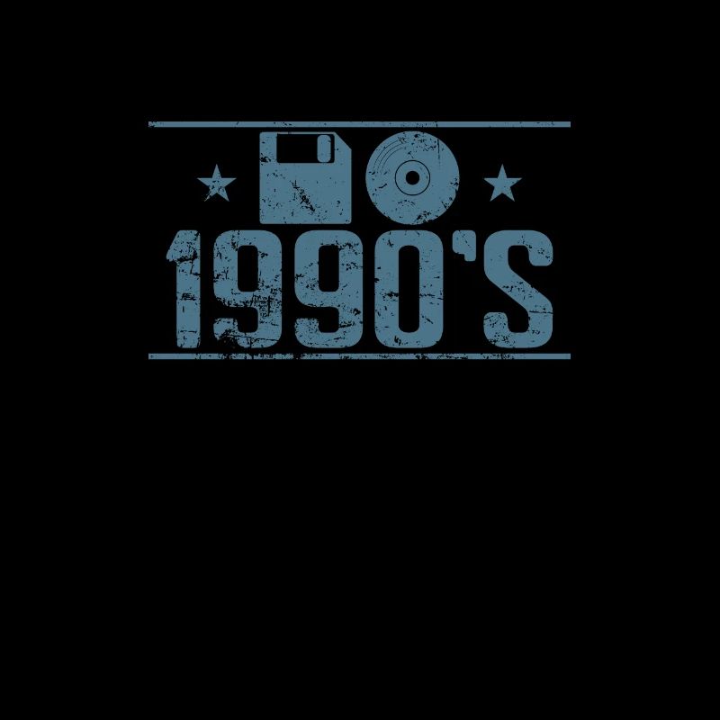 Floppy disk and CD 1990's retro memory module