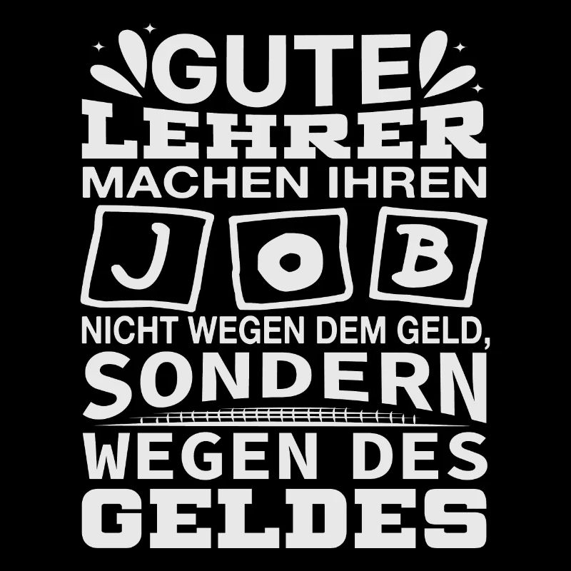 Lehrer machen Job nicht wegen Geld, sondern