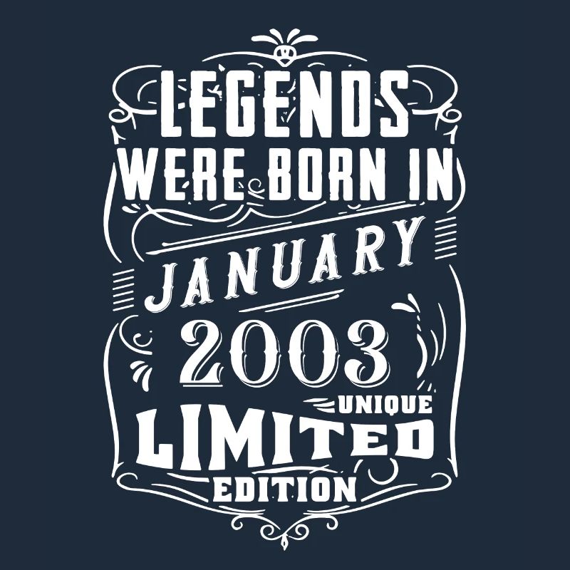 Anniversaire Janvier 2003 Année Édition Limitée
