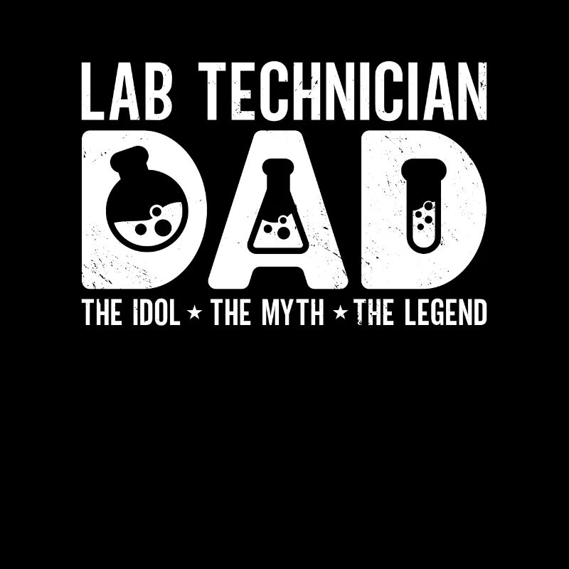 Technicien de laboratoire Papa L’idole Scientifique de laboratoire