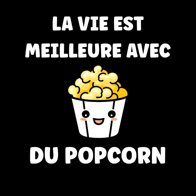 Humour pot de popcorn