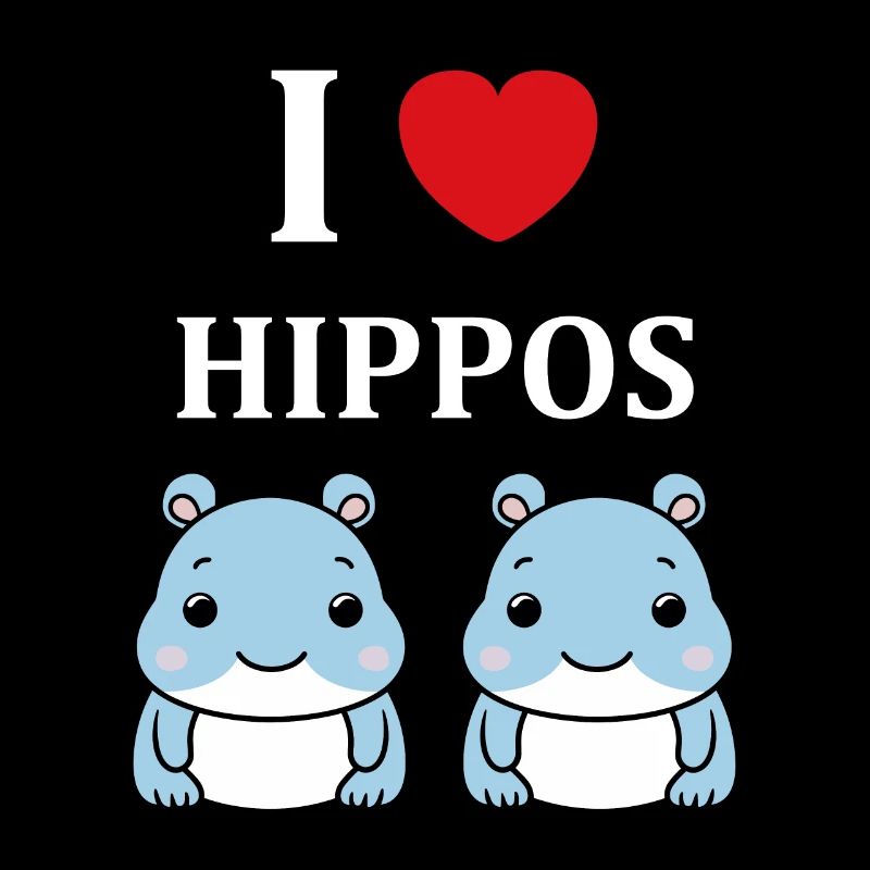 amour petit hippopotame