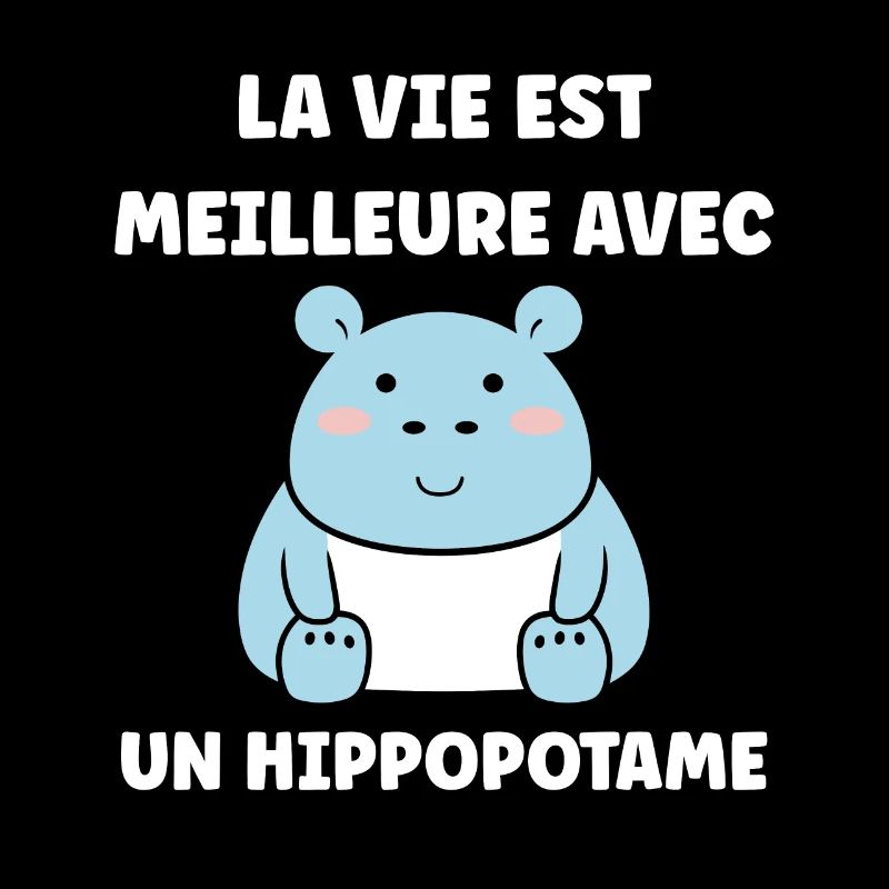 amour petit hippopotame