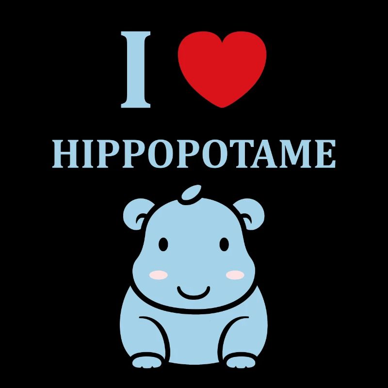 amour petit hippopotame