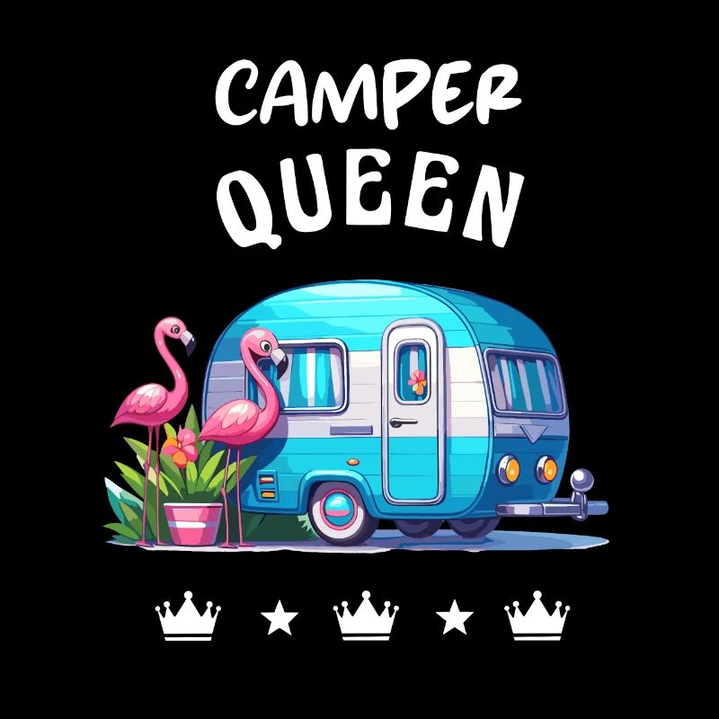 Camper Queen Camping Caraven Camping-car Été