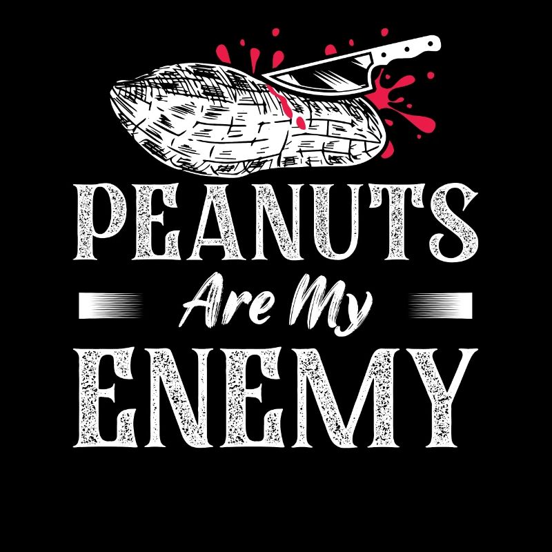 Peanuts Are My Enemy Nut Allergic Awareness