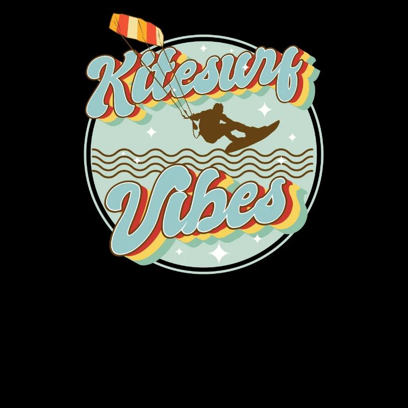 Kitesurf Kiteboard Kitesurfing Vintage Kitesurfer