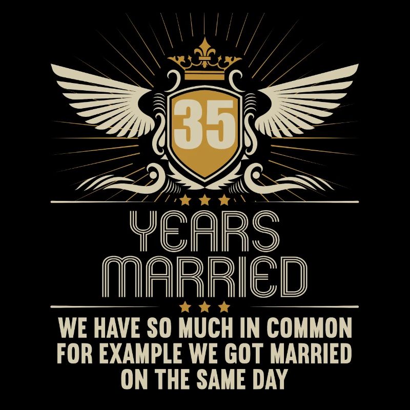 Nous avons beaucoup en commun : 35e anniversaire de mariage