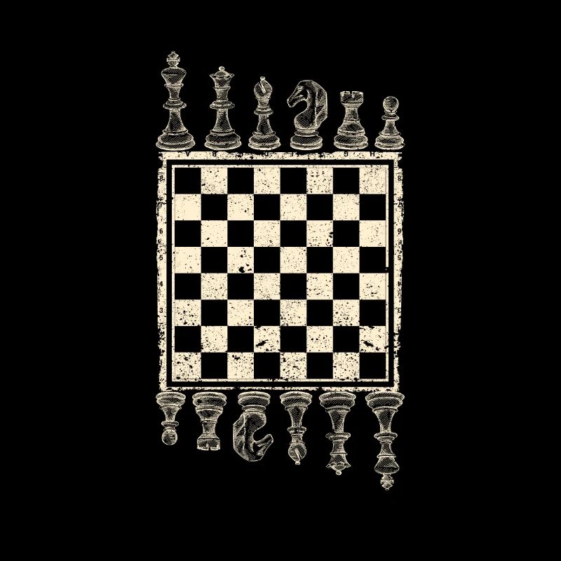 Queen's Gambit Chess Player Pieces Pieces Board