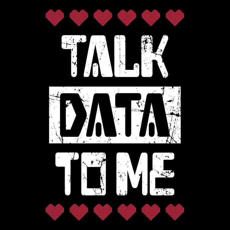 Sprechen Sie mit mir über Daten IT-Datenwissenschaftler Geschenk