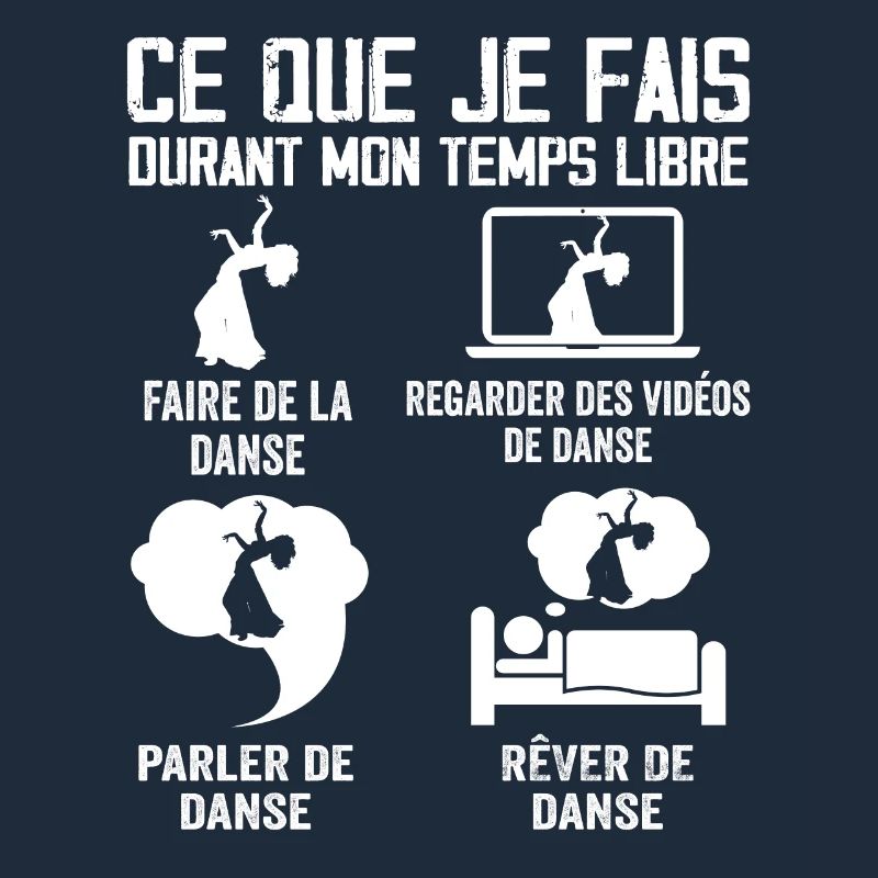Ce que je fais durant mon temps libre danse