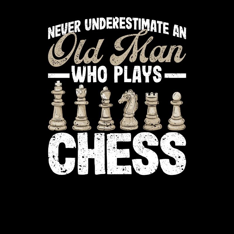 Unterschätze niemals einen alten Mann, der Schach