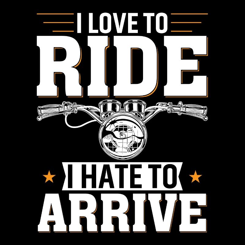 I love to drive, I hate to arrive