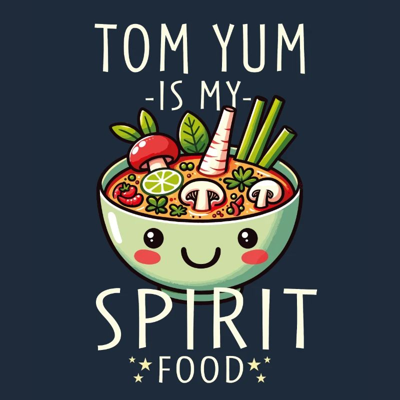 Tom Yum Soup Enthusiasts Delight - Einzigartiges Thai