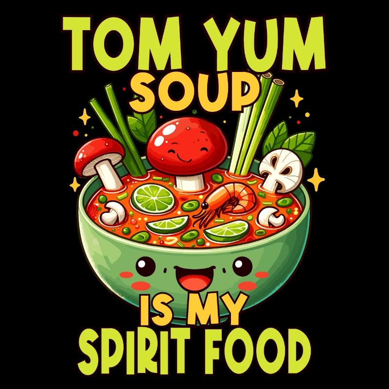 Tom Yum Soup Spirit - A Unique Design for Thai